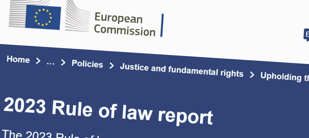 2023 EU Rule of Law Report by the European Commission: toothless lion or a nicely framed picture of a toothless lion?