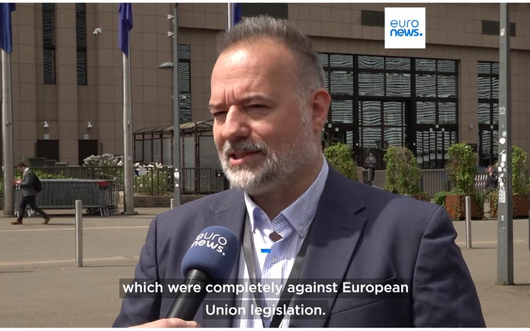 C4EP GM on Euronews about the ECJ fine against Hungary